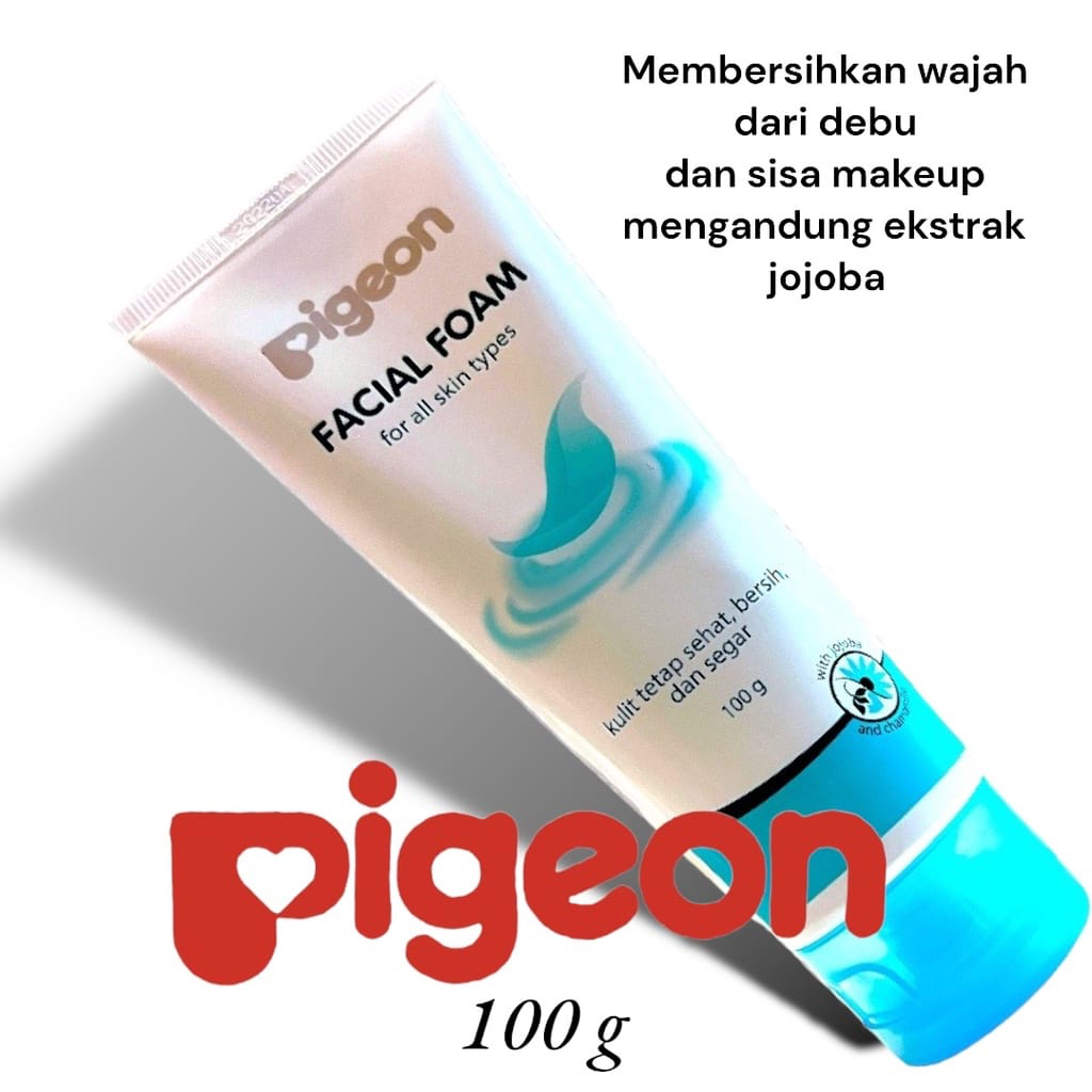 ✿ELYSABETHME✿ pigeon teens facial foam remaja sabun cuci muka face cleanser lembut cocok untuk kulit jerawat sensitif