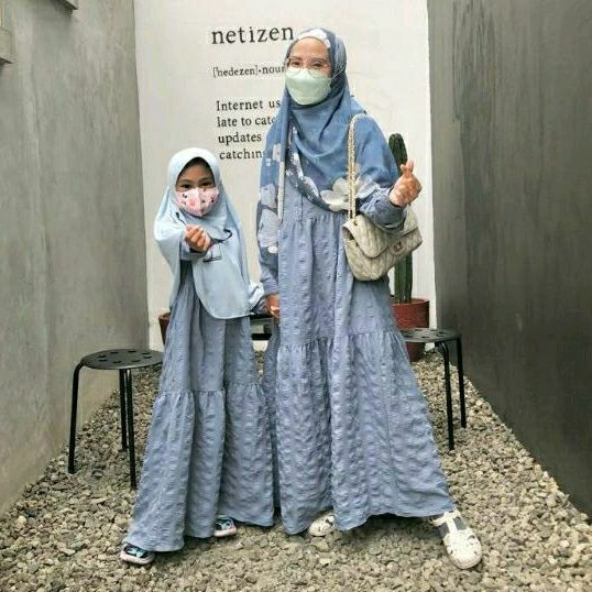 GAMIS BASIC DRESS KIDS (GAMIS ANAK) BY KAIYYA