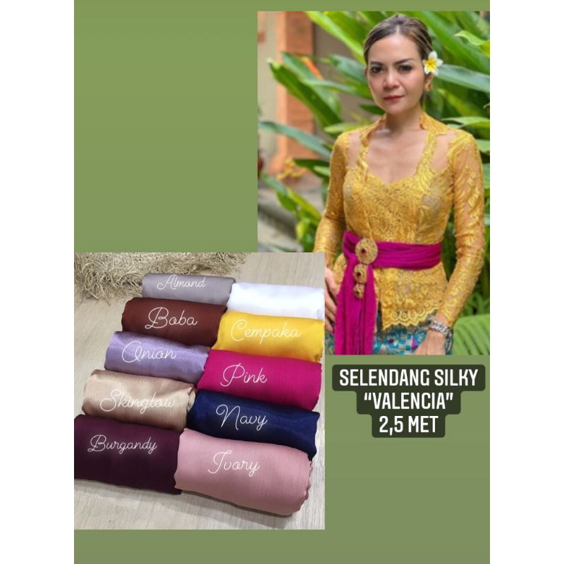 SELENDANG SILKY PREMIUM GLOSSY