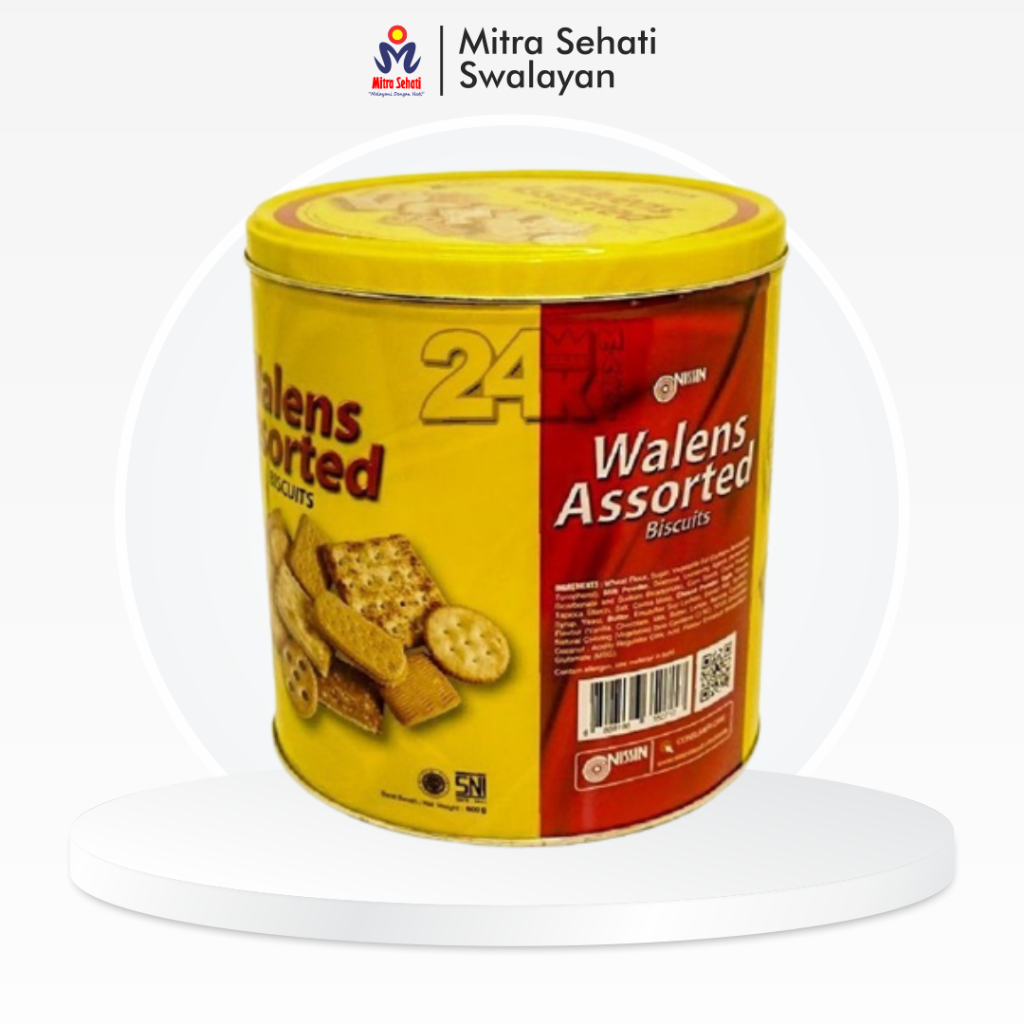 

Nissin Wallens Assorted / Biskuit Kering toples 600gr - Mitra Sehati Swalayan