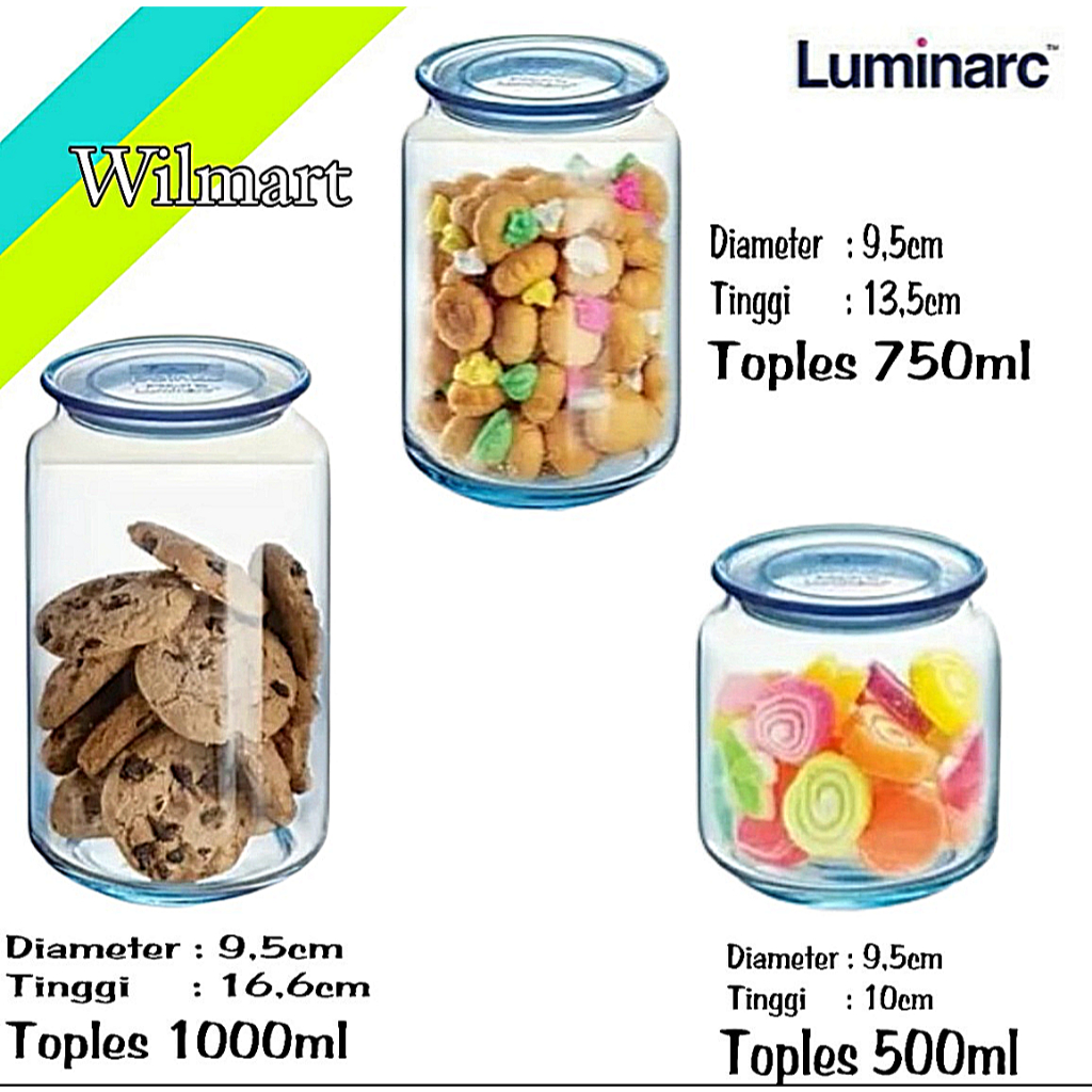 Toples Kaca Luminarc x Indomaret