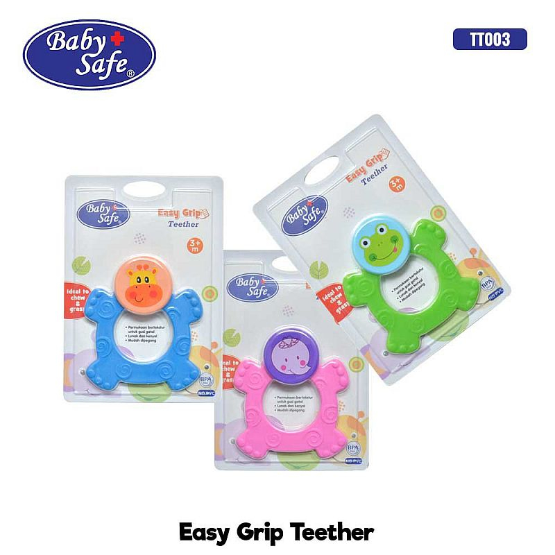 Baby Safe Tt003 Easy Grip Teether Baby (Gigitan Bayi)