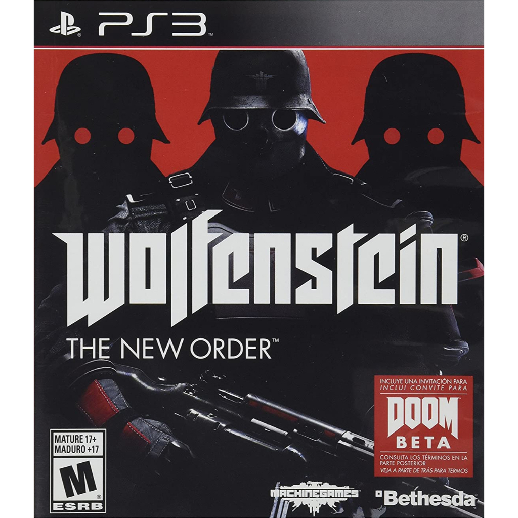 Kaset DVD Game PS3 PKG CFW HEN Wolfenstein The New Order