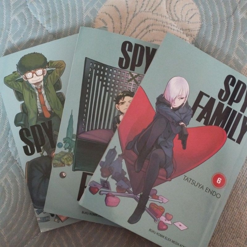 Manga Spy x Family 6-8