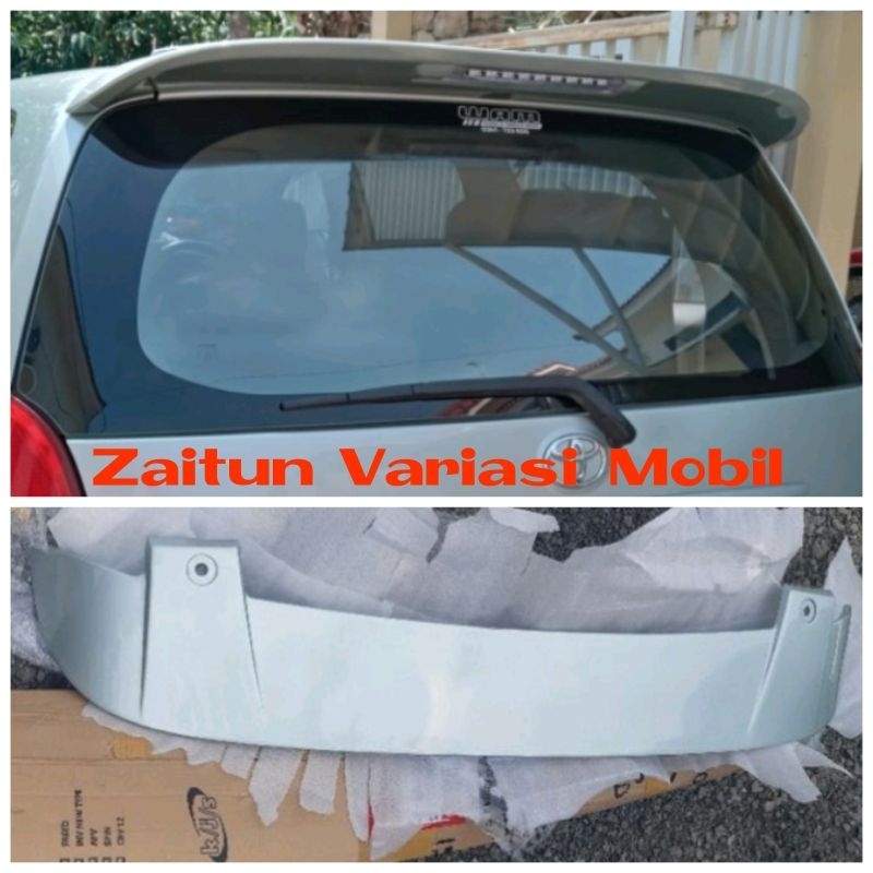 spoiler kijang inova innova lama light green (with lamp) 2005 2008 2010 2012 2014 original