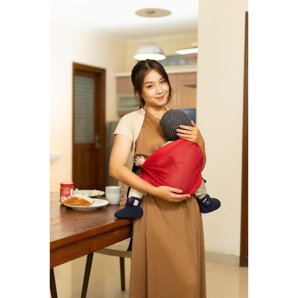 GEOSFIT gendongan bayi neborn baru lahir CUDDLEME | GEOS AIR FIT | GENDONGAN BAYI / gendongan sampin