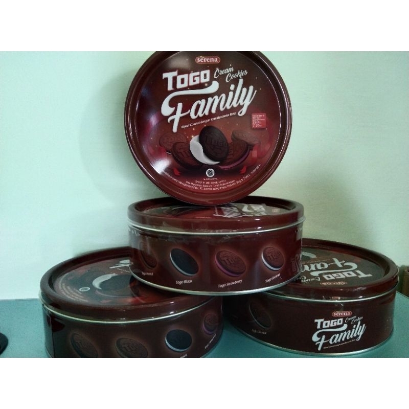 

Serena Togo Family Cream Cookies/ Togo Family Kaleng 220gram