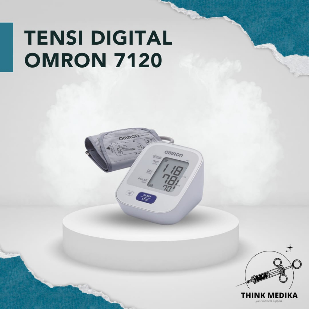 Tensi Digital Merk Omron HEM 7120 / Tensimeter Omron / Tensi Omron 7120