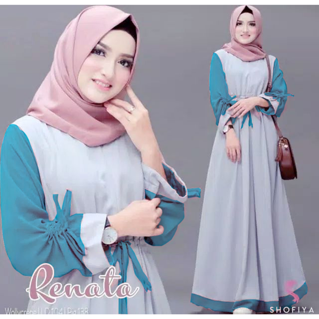 Renata Gamis Balotelli gamis remaja terbaru gamis lebaran gamis terkini gamis remaja smp gamis terba