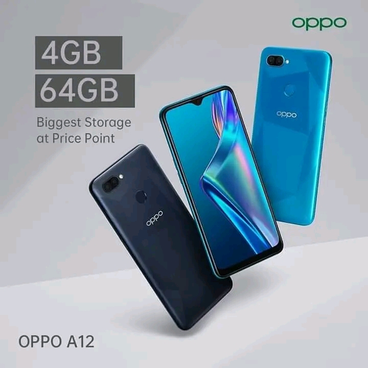 oppo a12 RAM 4/64 nominus fullshet second garansi resmi