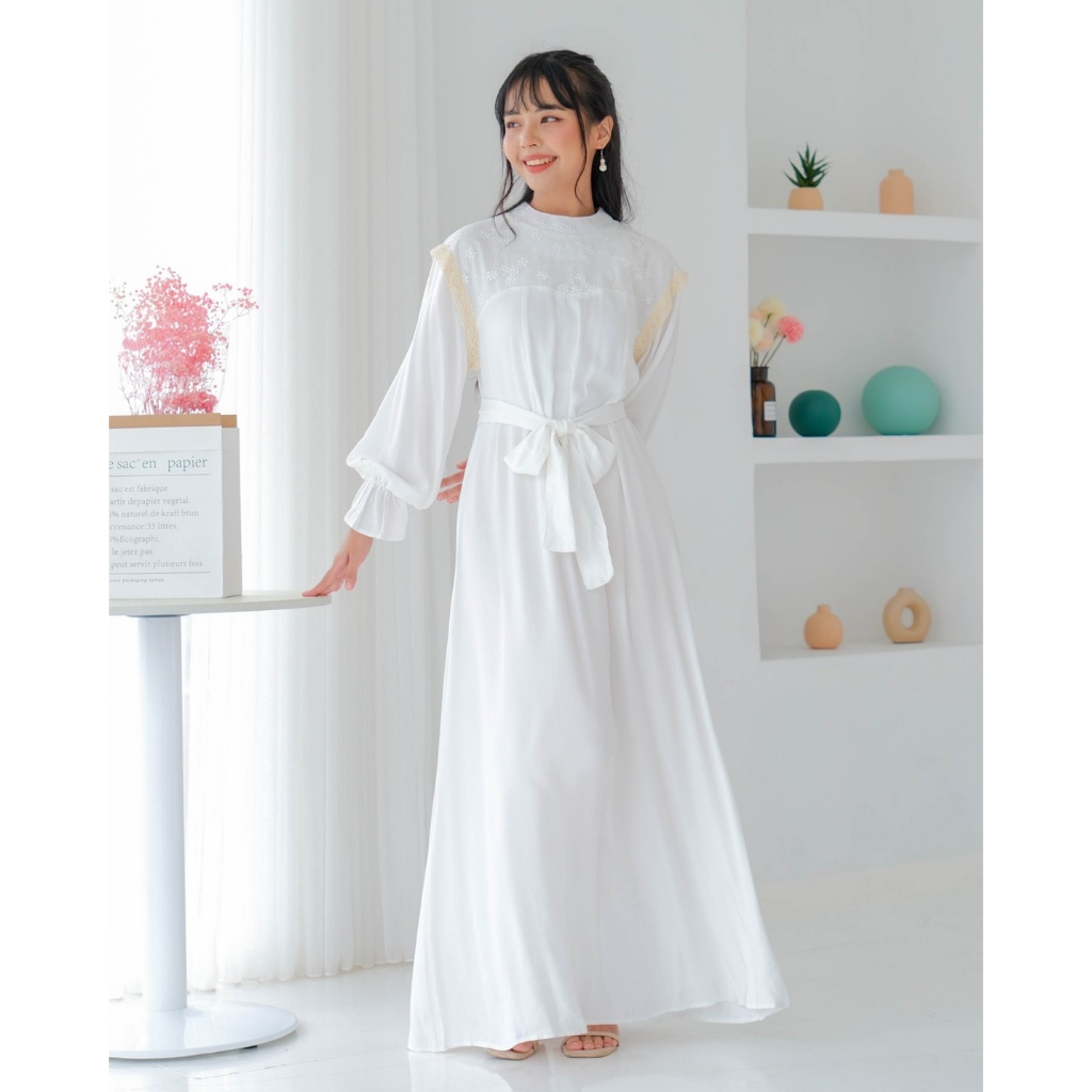 Myrubylicious ATRIA MAXI DRESS| DRESS | DRESS WANITA | DRESS BROCADE | BAJU MUSLIMAH