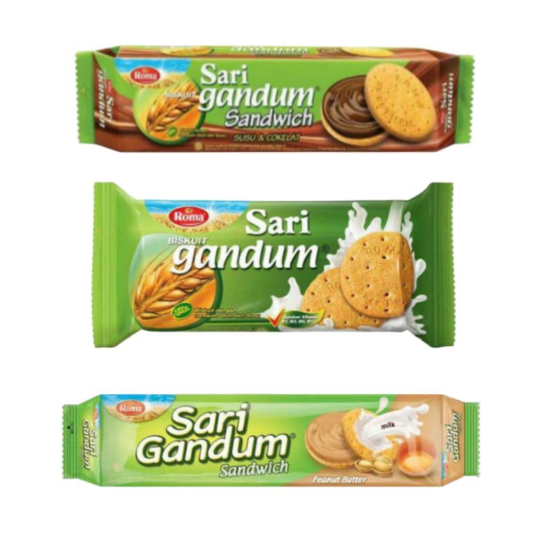 

Roti biskuit Roma Sari gandum