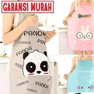 `ღ´ PHINKL `ღ´ clemek apron plastik antti air untuk memasaksupaya baju tidak kotor kena minyak