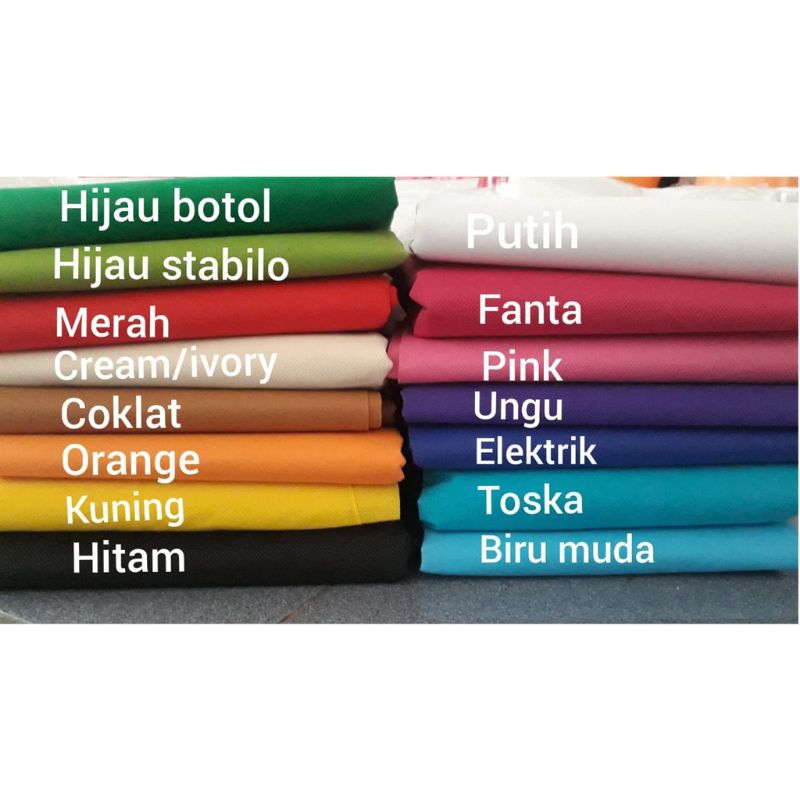 KAIN SPUNDBOND/ KAIN FURING / KAIN BUKET TEBAL / KAIN SPUNDBOND 75 GSM / KIN BUKET BUNGA