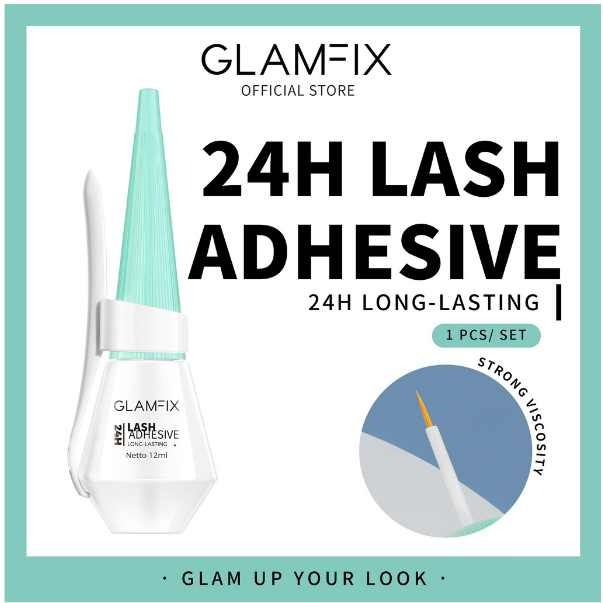 GLAMFIX Natural Lash Adhesive | GLAM FIX Alat Kecantikan Makeup YOU | BPOM