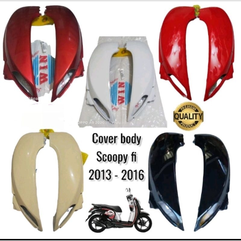 cover body belakang scoopy f1 2013 2014 2015