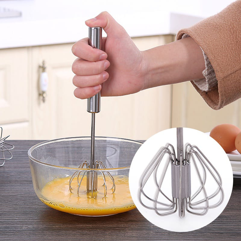 ~ PIYOSHI08 ~ Better Beater Hand Mixer Pengocok Telur &amp; Adonan Semi Otomatis Bahan Stainless Steel PD153