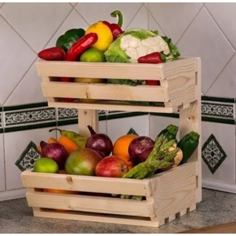 Rak Sayur, Rak Bumbu, Rak Buah, Rak Dapur Serbaguna