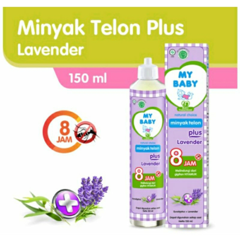 MY BABY MINYAK TELON PLUS 150 ML TAHAN 8 JAM