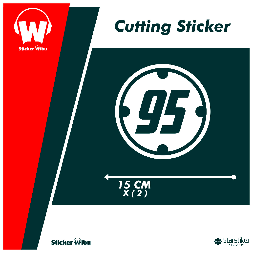 STRIPING VESPA / STICKER / STIKER / CUTTING / VESPA / ANGKA / NOMOR / STIKER CUTTING VESPA MATIC / A