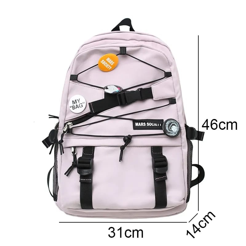 Tas Ransel Backpack Pria Wanita Fashion Bahan Kanvas Tas Sekolah Tas Punggung Pria Kekinian Terbaru/Tas Ransel Backpack Pria Wanita Fashion Bahan Kanvas Tas Sekolah Tas Punggung Pria Kekinian Terbaru