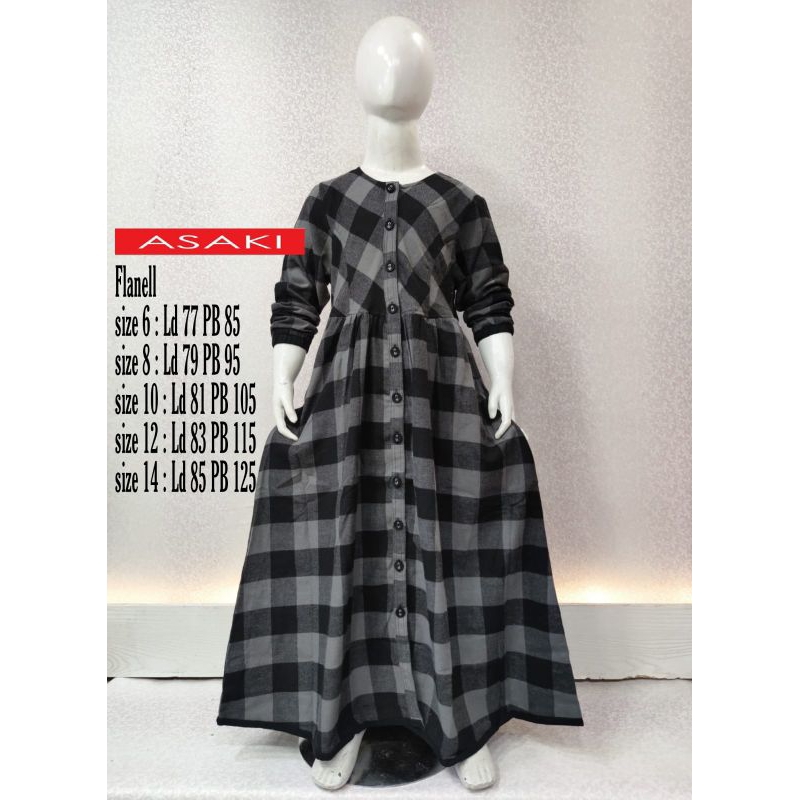 Gamis Anak Asaki Ori