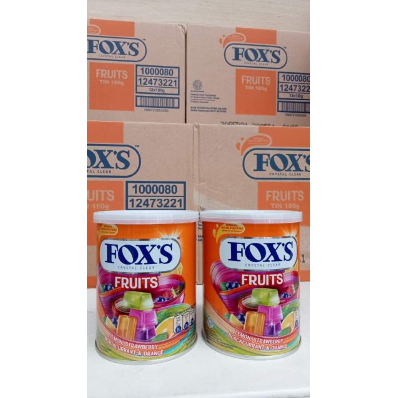 

permen fox kaleng | candy fox 180gr