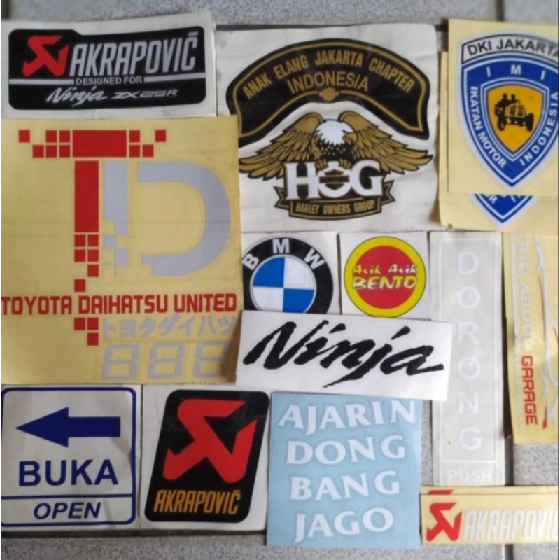 cutting stiker, stiker nama toko, stiker motor, stiker communitas