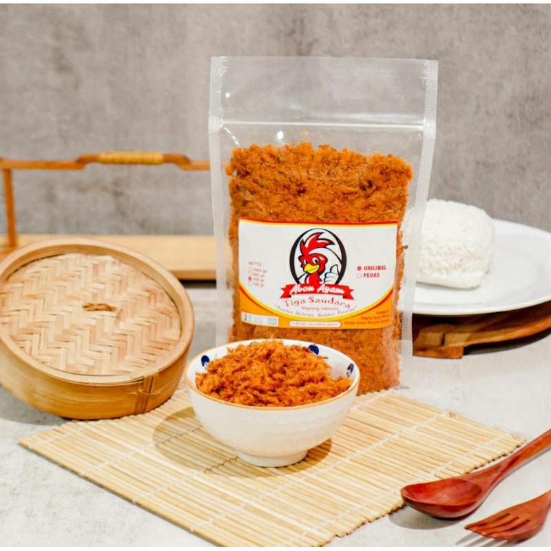 

Abon Ayam Tiga Saudara 250g