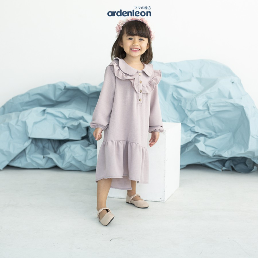 ARDEN LEON Rok Anak Raya Girls Ruffle Dress Basic