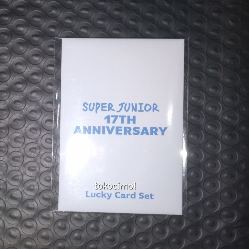 [Sealed] Eunhyuk Lucky Card Super Junior 17th Anniversary