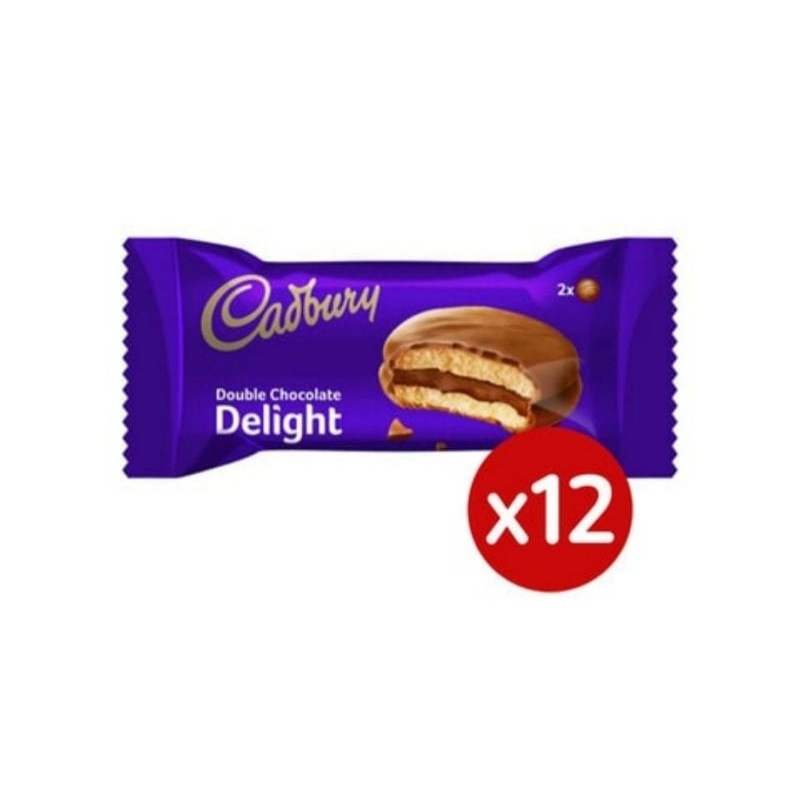 

Cadbury delight Dairy Milk Coklat cadbury coated delight Dairy Milk Snack Import double chocolate delight - ( 1 PACK / 12 PCS )