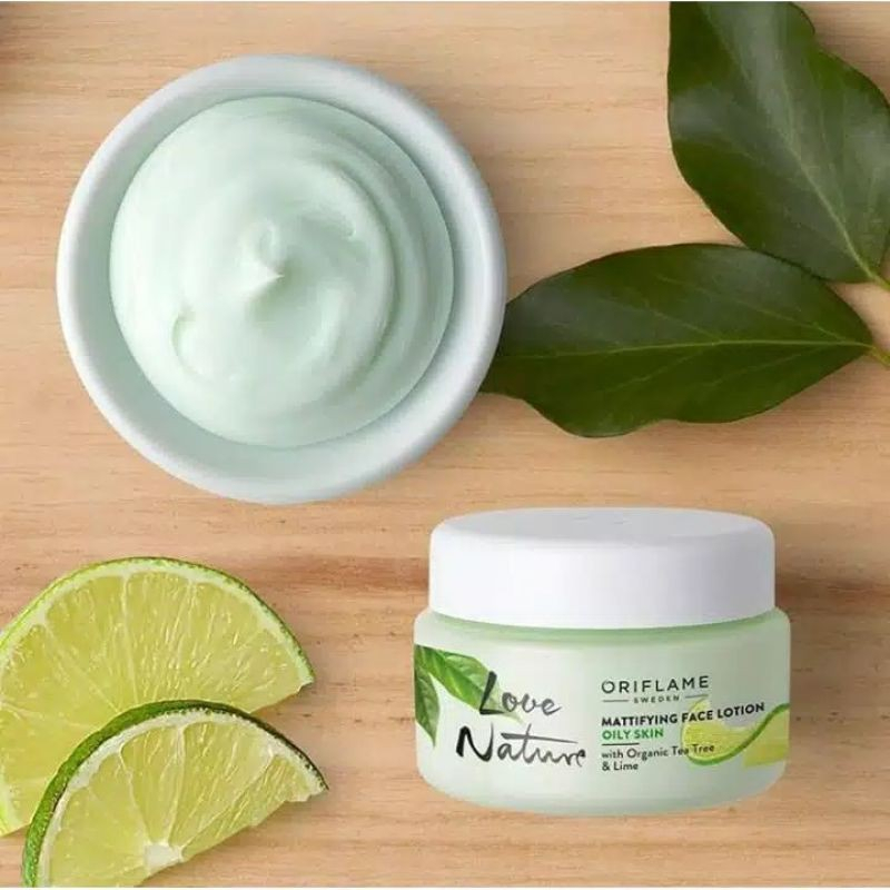 Face Lotion Love Nature Tea Tree &amp; Lime