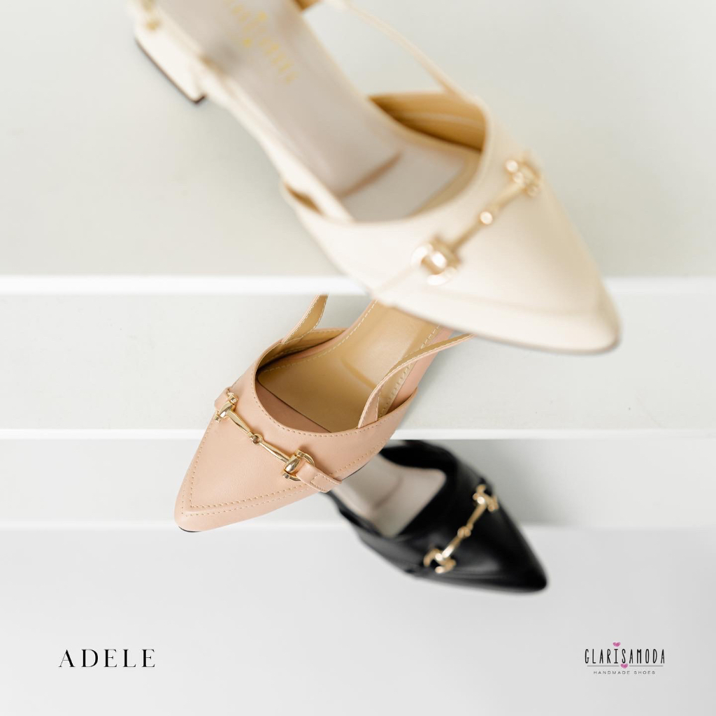 GLARISAMODA Adele heels 5cm / heels wanita / heels pesta / heels nyaman empuk / sepatu kerja sepatu wanita