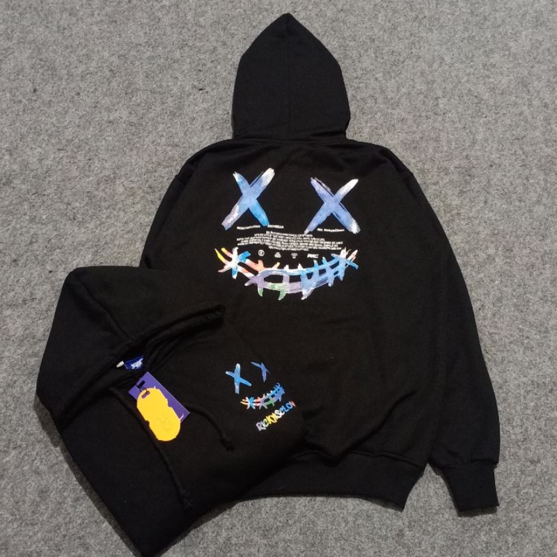 Hoodie Ric Sweater Ricky is Clown Jaket Ric Clover Beseller