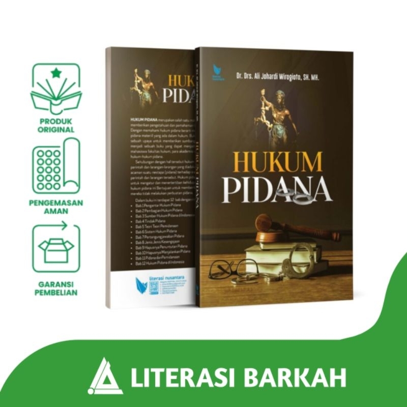 HUKUM PIDANA HUKUM TINDAK PIDANA