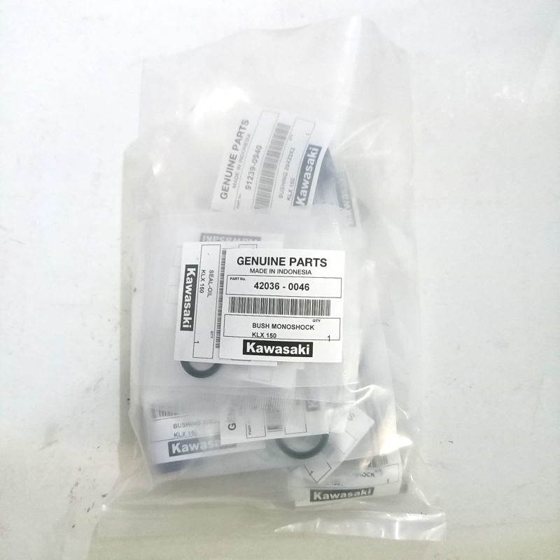 BOSH MONOSHOCK ASSY/BOSH ARM/BOSH UNITRACK KAWASAKI KLX 150 ORI (3pcs) bush