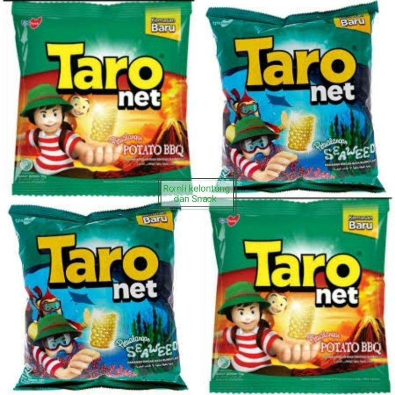 

Taro Net Snack Potato Barbecue Seaweed 62gram