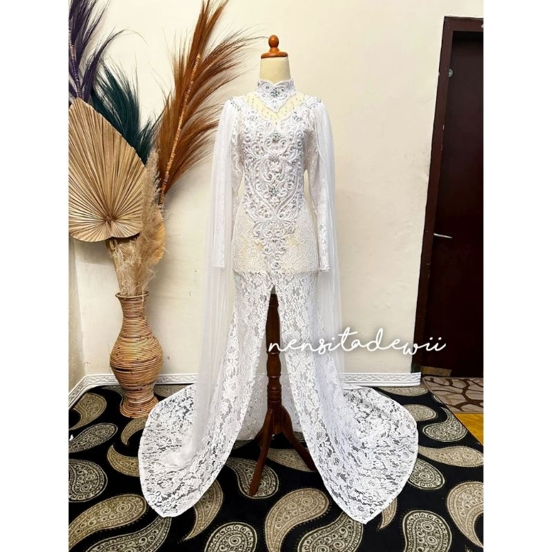 Kebaya Pengantin / Kebaya Akad - Broklat, Model Inaura