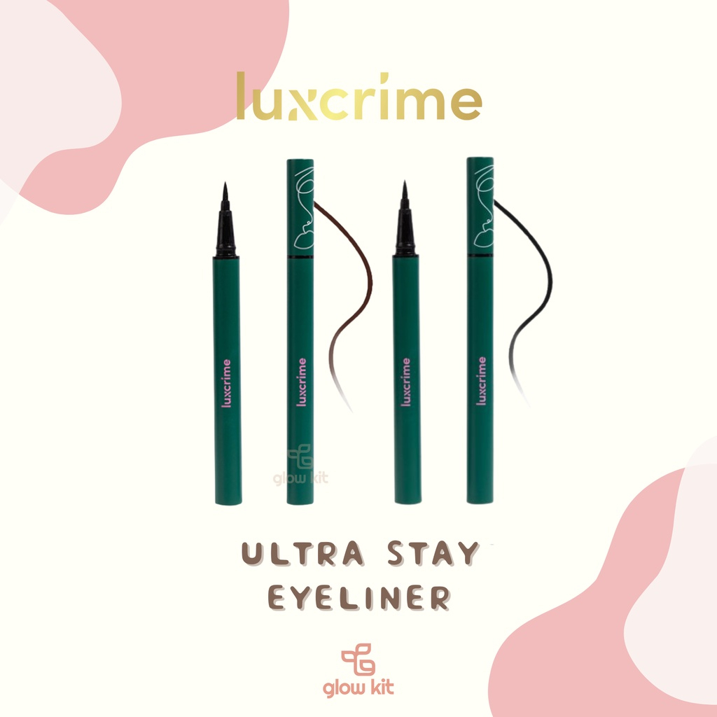 LUXCRIME Ultra Stay Eyeliner 0.6ml Midnight / Espresso | Eyeliner