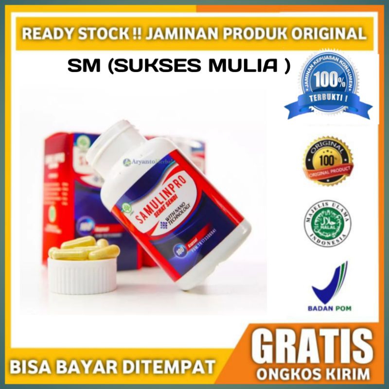 

Samulinpro Walatra Asli Original BPOM, Obat Tulang Persendian Kaku