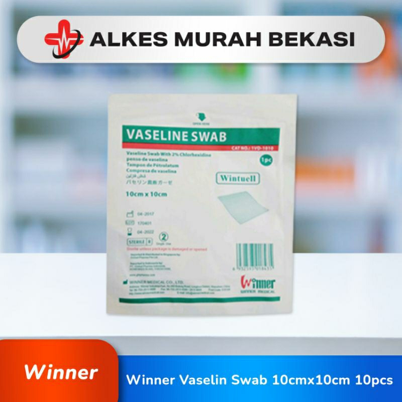 Vaselin Swab / Perban jaring-jaring / winner / wintuell / persamaan lommatul dan sofratulle