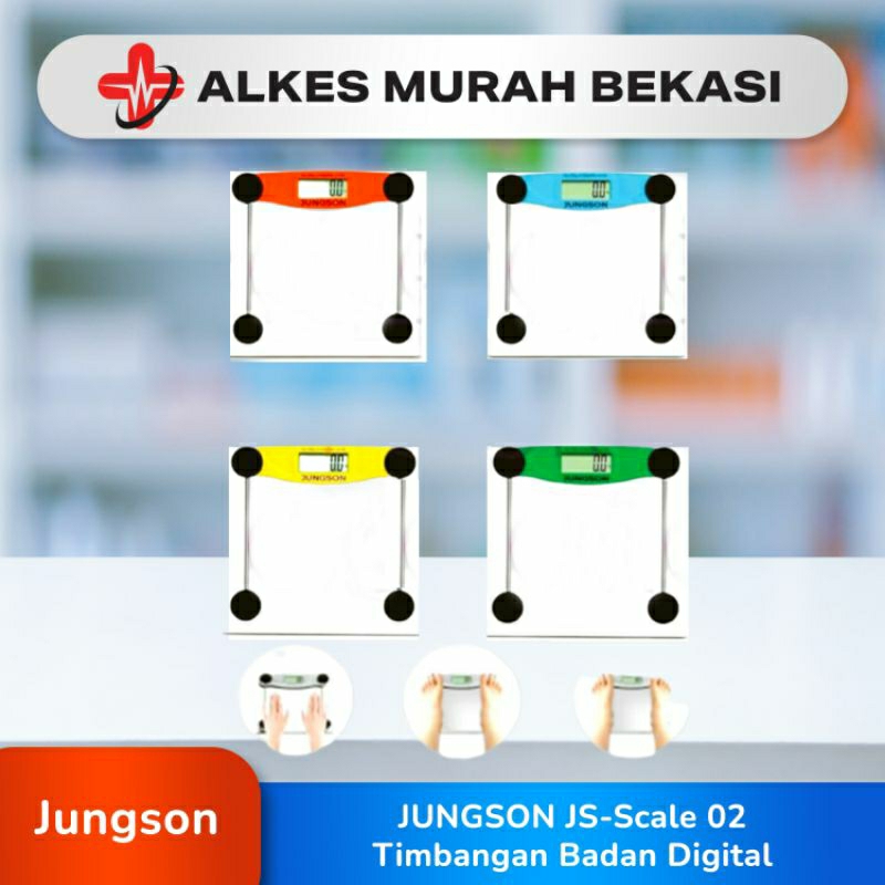 JUNGSON JS-SCALE 02 Timbangan Badan Digital