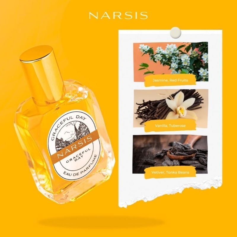 Parfum Wanita no 1 Narsis Graceful Day Parfum Pemikat Pasangan Parfum Narsis