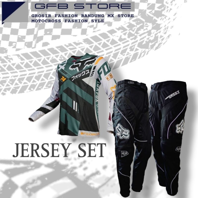 Jersey Set Pants Biker Motocross Jerset Cross Traill