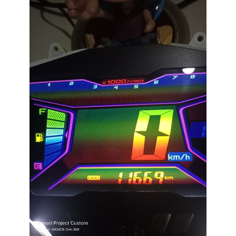 speedometer yamaha aerox 155 tipe R non abs