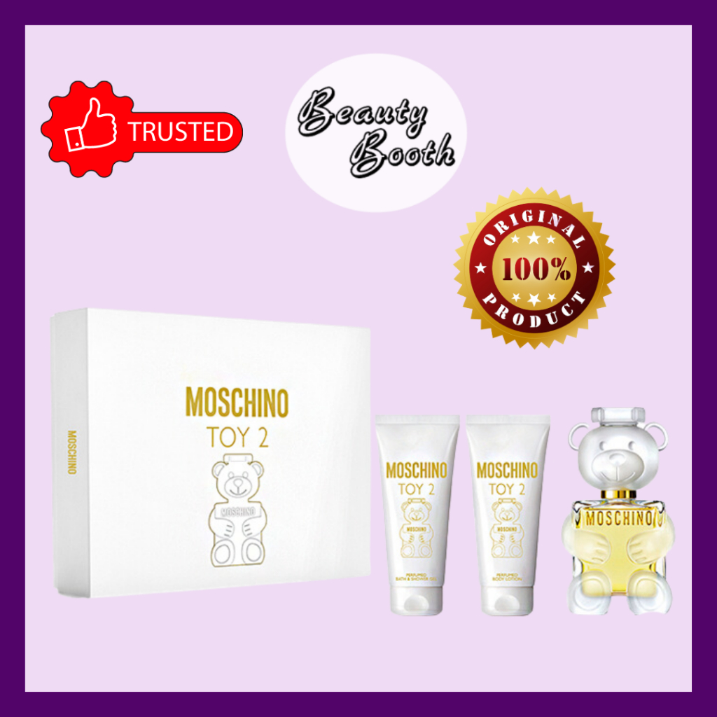 MOSCHINO Toy 2 Gifset Bubble Gum | Ty Boy Gifset | Moschino Gift Set Parfum