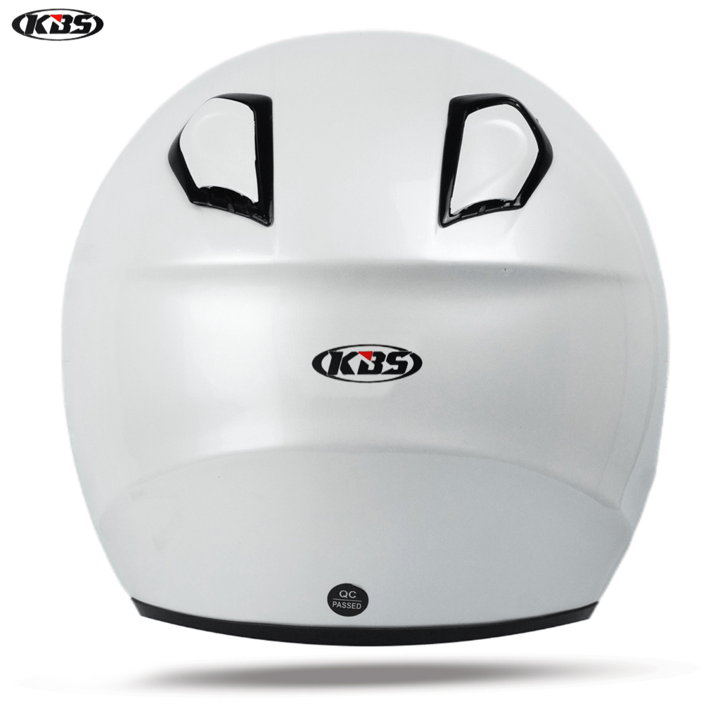 Helm Half Face KBS KYOTO BLACK GLOSY / Kaca Bening Helm Pria Dan Wanita Dewasa COD