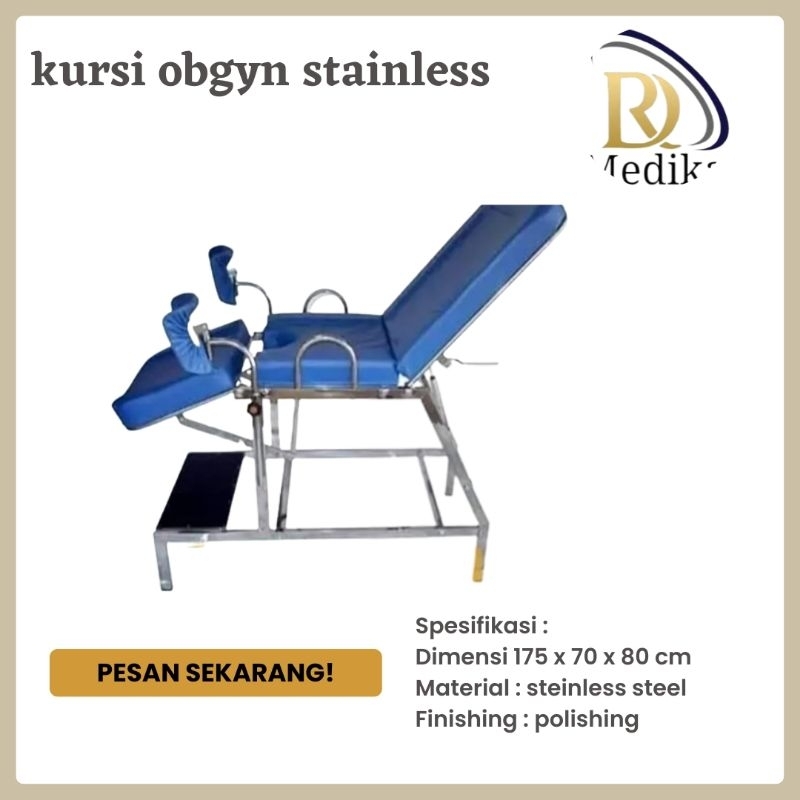 kursi obgyn stainless/Kursi obgyn pipa Hollow/Kursi obgyn/Bed obgyn