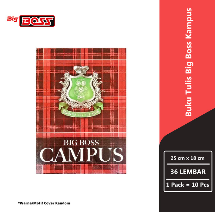

BUKU TULIS BOXY BIGBOSS 36 LEMBAR